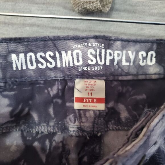 Mossimo Supply Co Jeans Womens 11 Fit 6  Gray Skinny Straight Tie Dye Denim - Picture 2 of 7